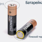 Полярность батарейки